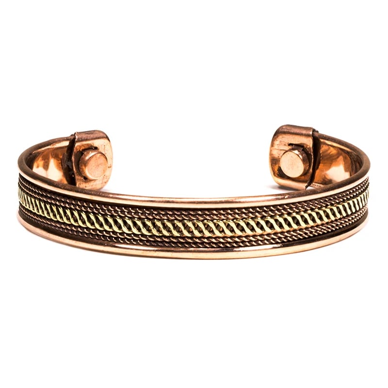 Koppar och Brons Magnetiska Armband - 3