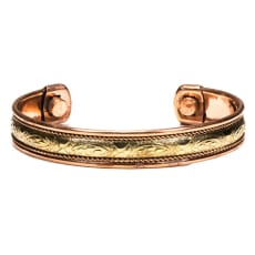 Koppar och Brons Magnetiska Armband - 2