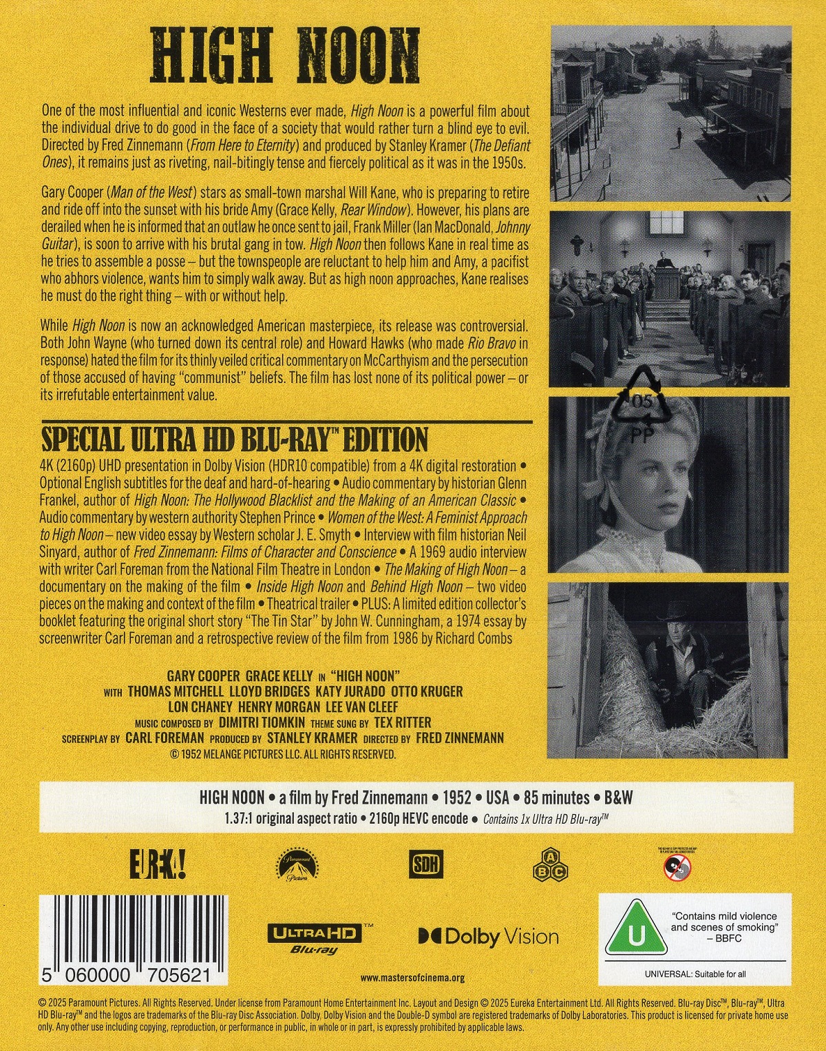 High Noon (Limited Edition) (ej svensk text) (4K Ultra HD) - 2