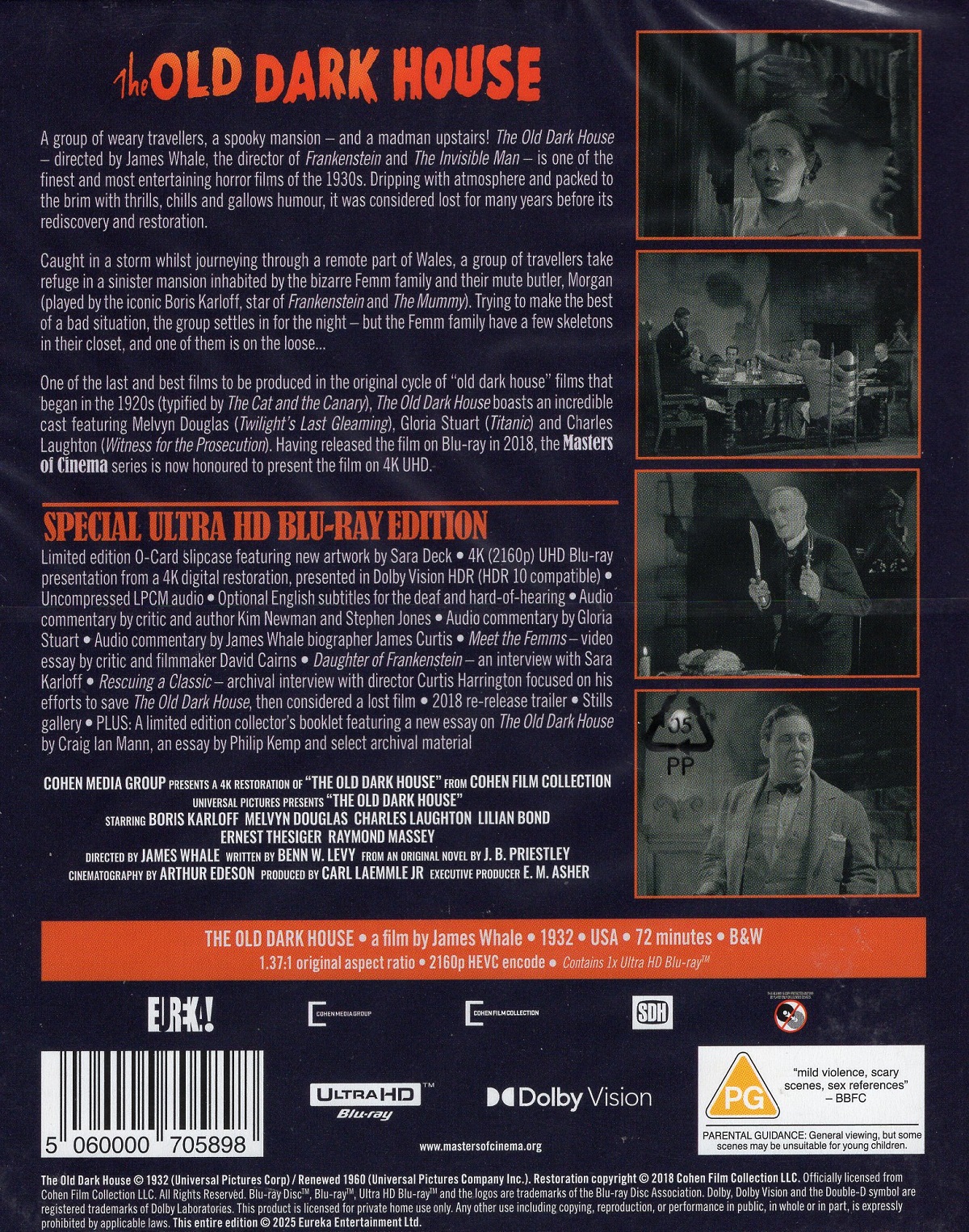 The Old Dark House (Limited Edition) (ej svensk text) (4K Ultra HD) - 2