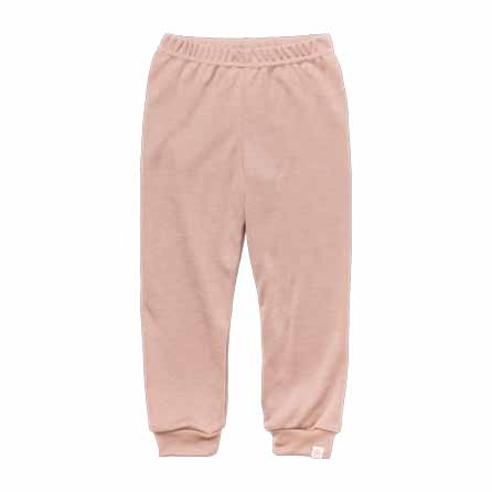 Engel Natur ullsilke byxor GOTS-certifiered - dusty rose-liggande framifrån