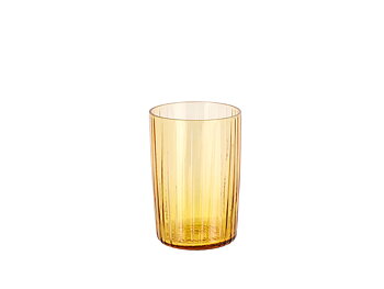 BITZ Kusintha Vattenglas Dia 7 x 10,5 cm 28 cl 4 st Amber