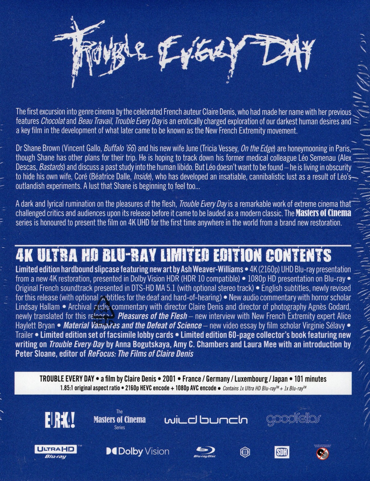 Trouble Every Day (Limited Edition) (ej svensk text) (4K Ultra HD + Blu-ray) - 2