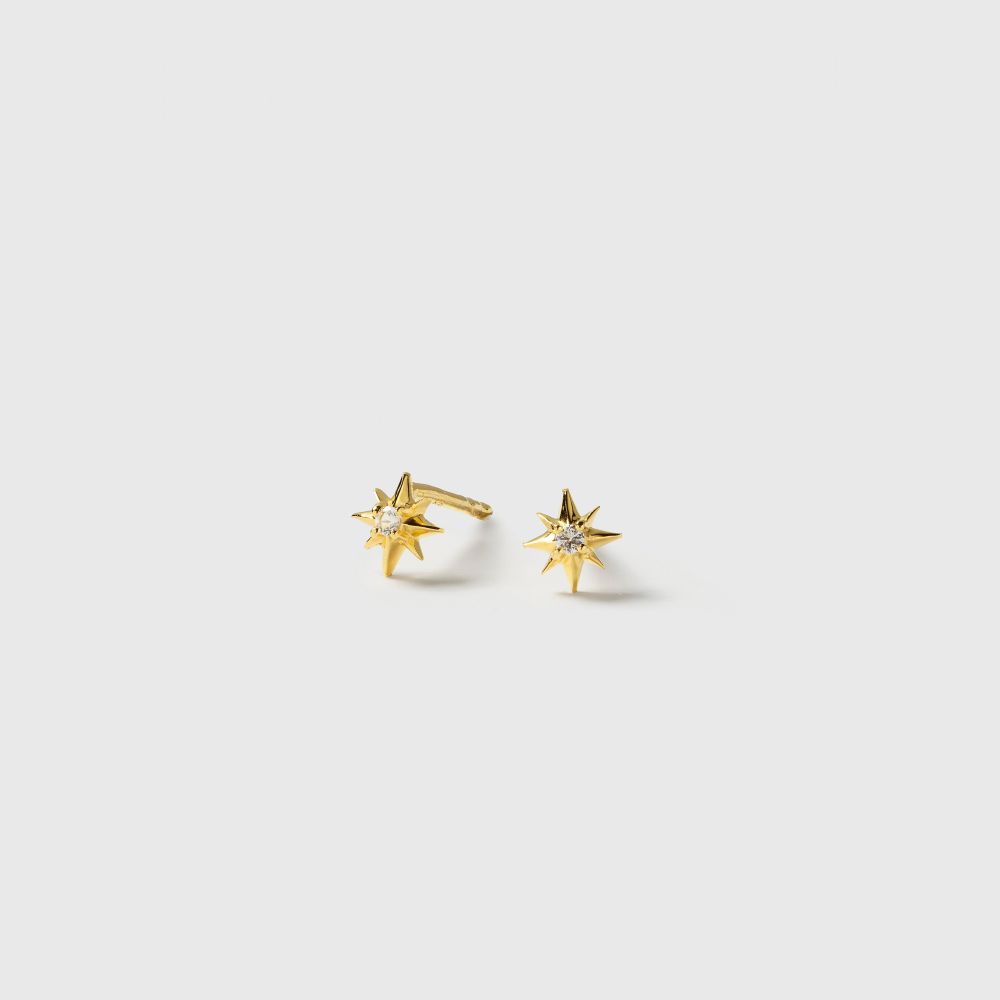 Syster P North Star örstickare guld