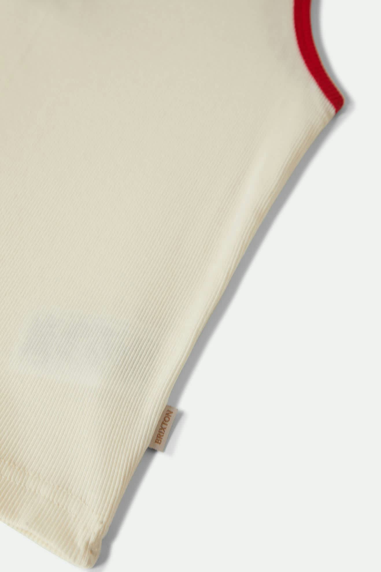 Ringer tank top i 70-talsfärger vit - 10