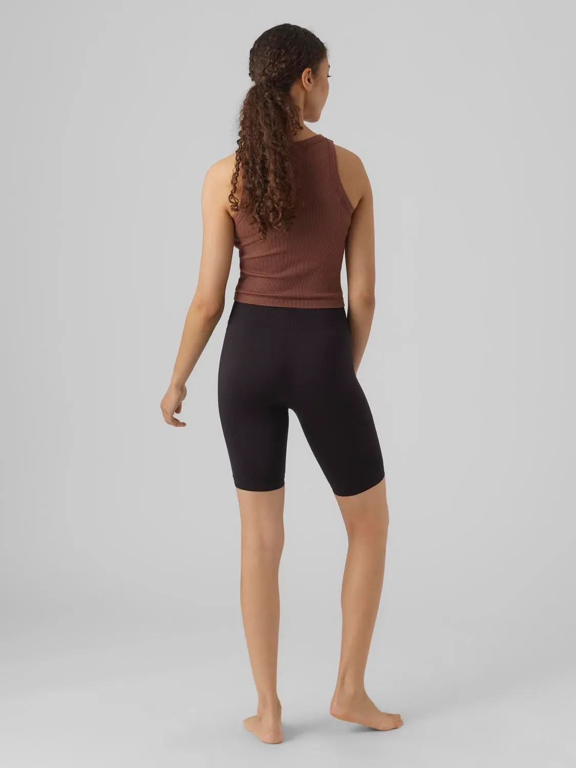 Vero Moda - Jackie Lång Cykelbyxa Svart - 2
