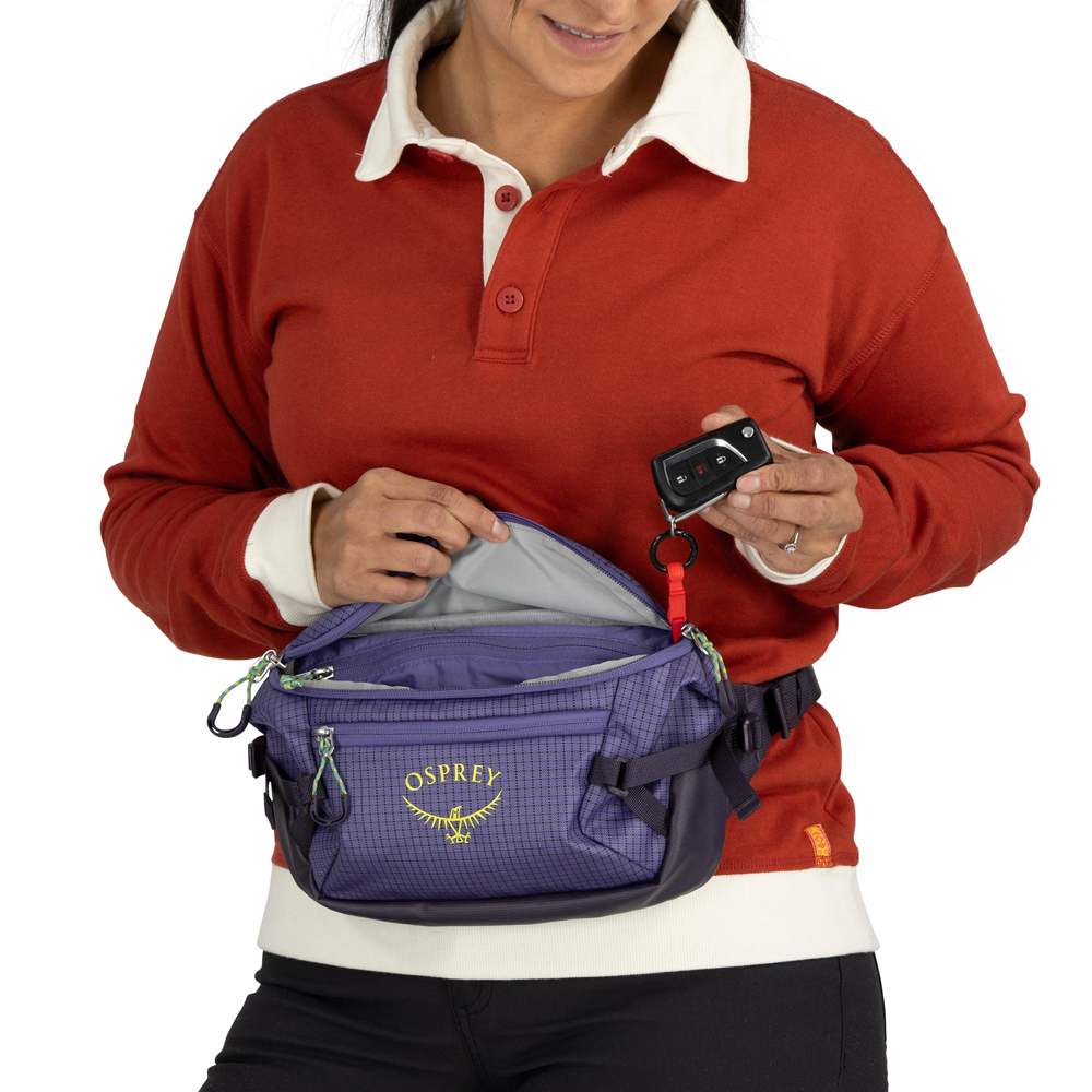 Höft-/midjeväska - OSPREY Transporter Waist&nbsp;Pack Euphoria Purple - 5