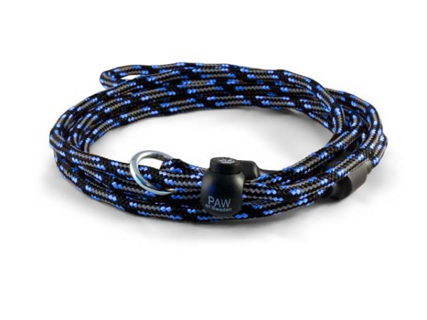 PAW of Sweden Retriever Leash Reflex Fashion 160 cm – Black/Turquoise