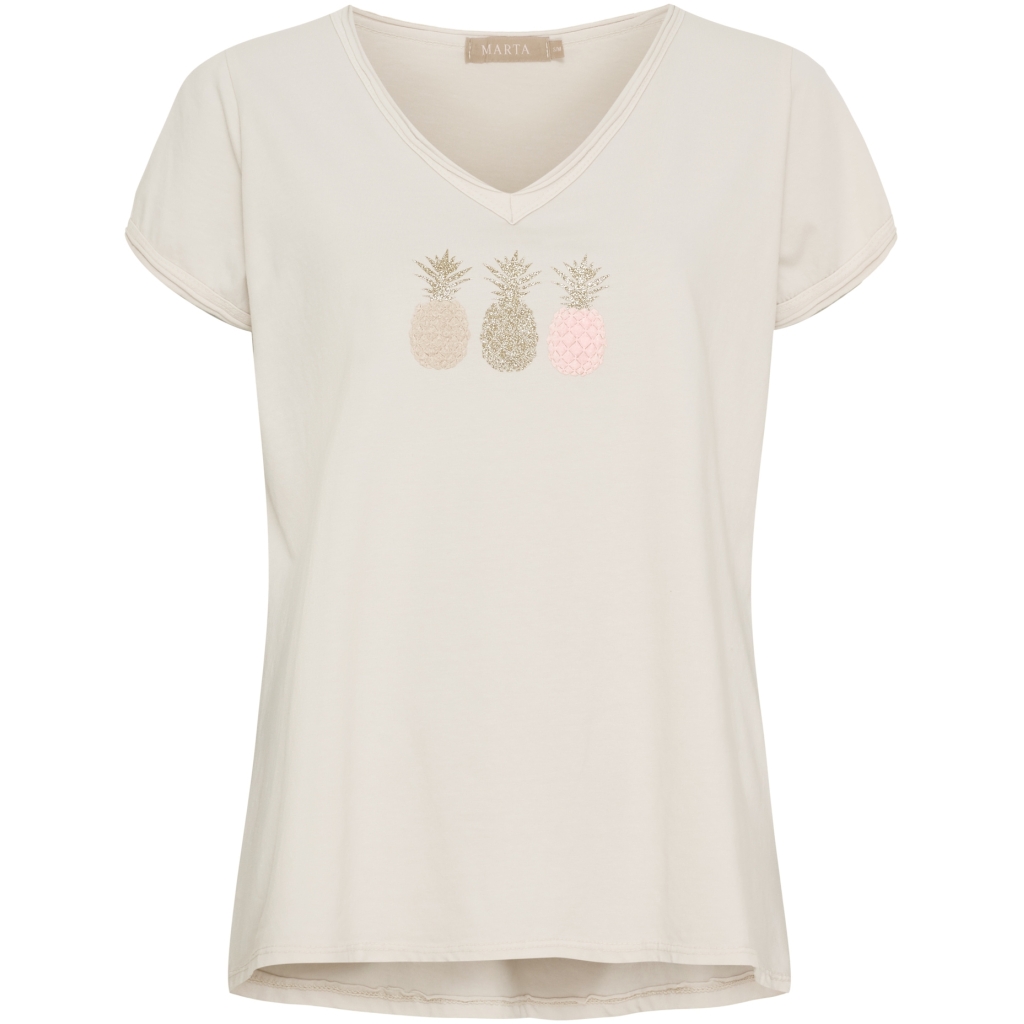 Marta T-shirt Gemma Beige - 4