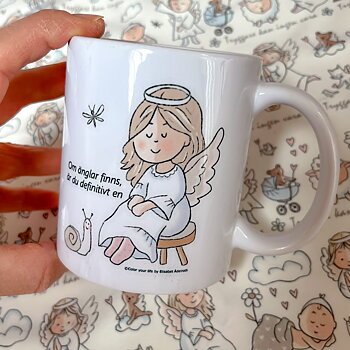 Porslinsmugg "Ängel”