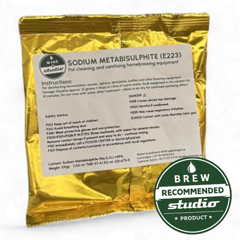 Brew Studio - Sterilisering av utrustning (100g)