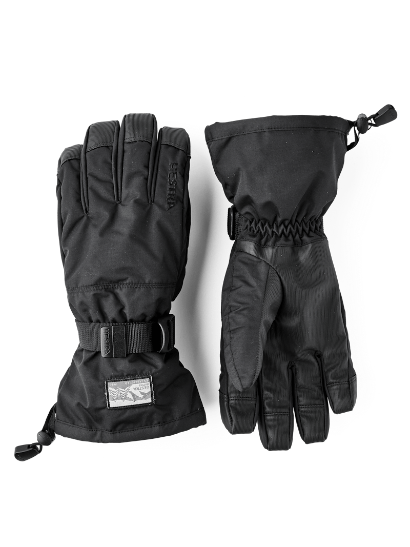 Hestra Gauntlet Sr Handskar Svart
