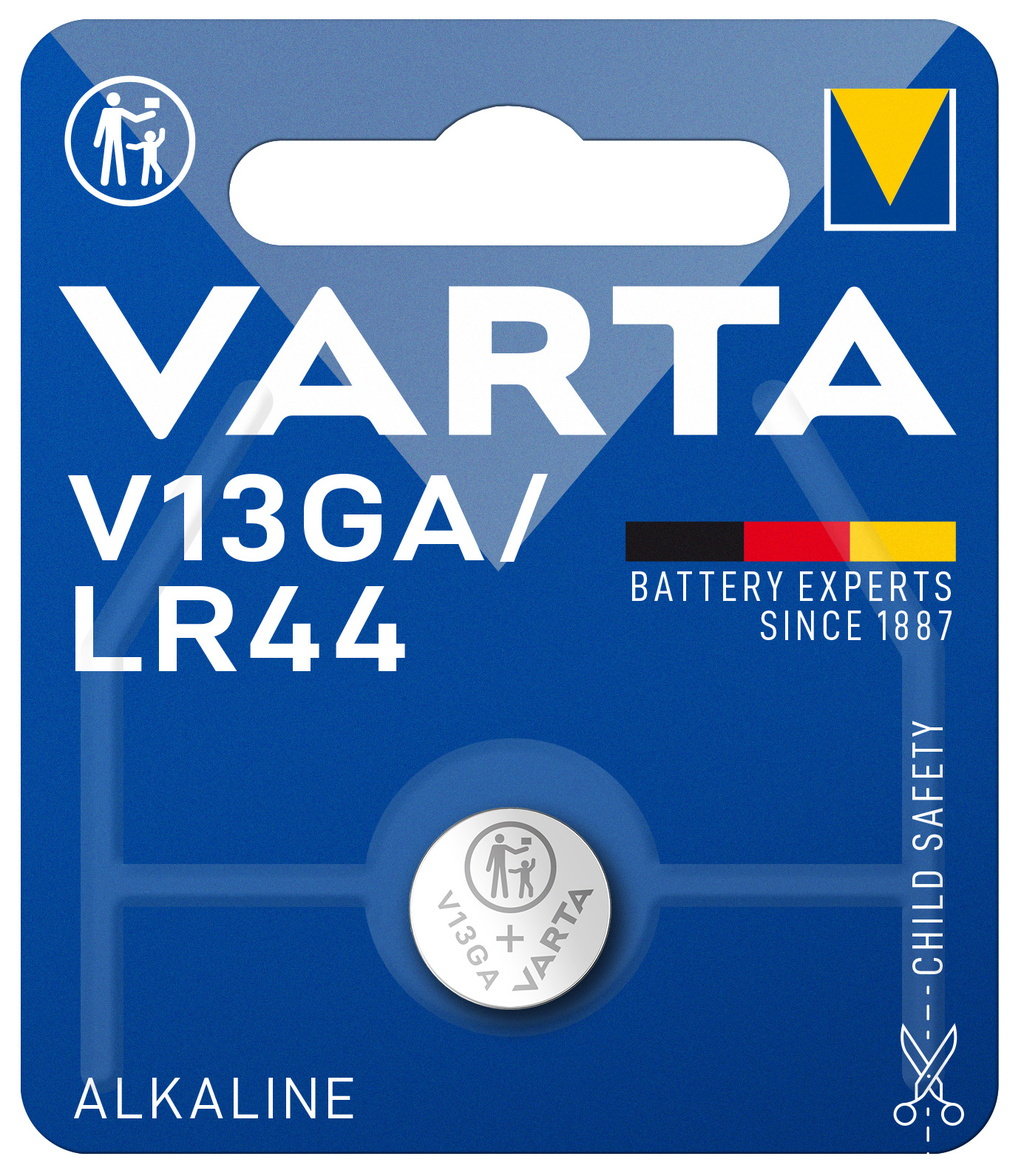 Varta V13GA/LR44 1,5V Alkaliskt