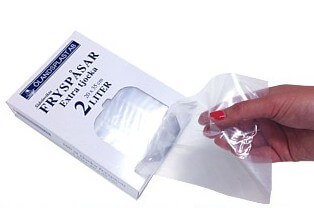 Ölandsplast Fryspåsar 1-liter, Sidoinv. 100 st/ask - 2