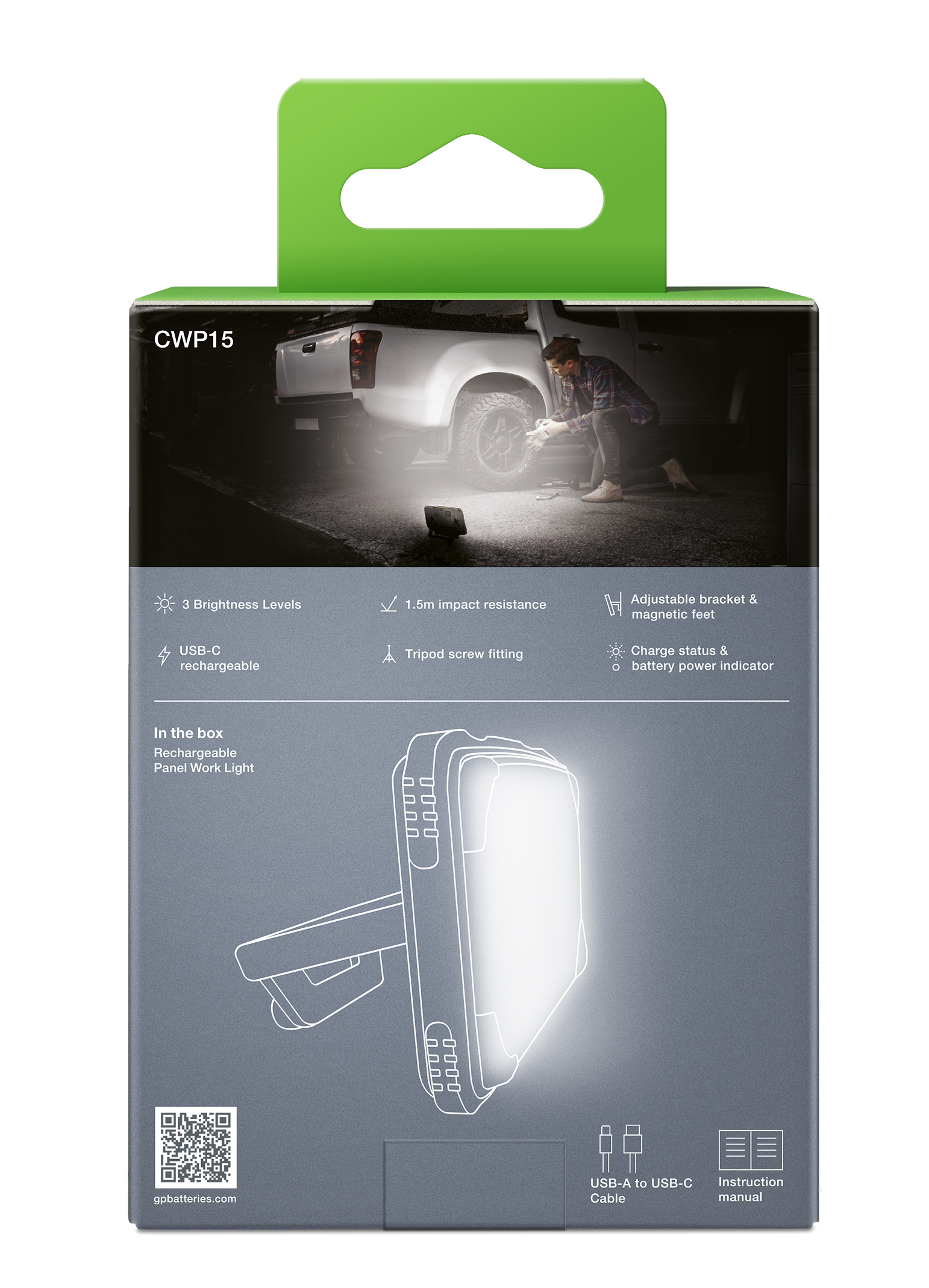 GP Work Lysplatta CWP15 1200lm - 5