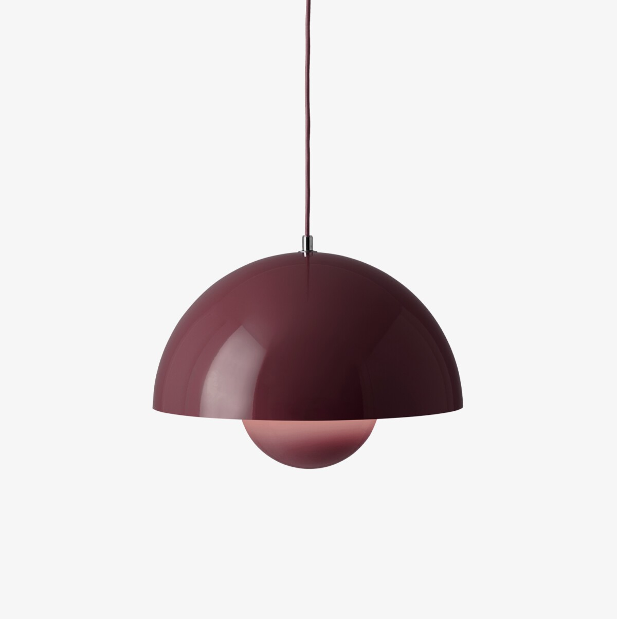  Flowerpot Pendant VP7 Dark plum - 2