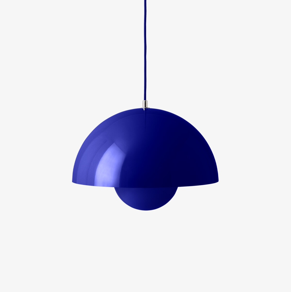 Flowerpot Pendant VP7 Cobalt Blue