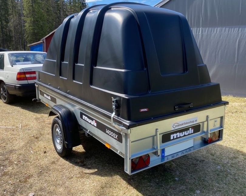 Kåpsläp Muuli 1400SX + Jaxal 125cm (EU-Trailer/80 Km/h) - 4