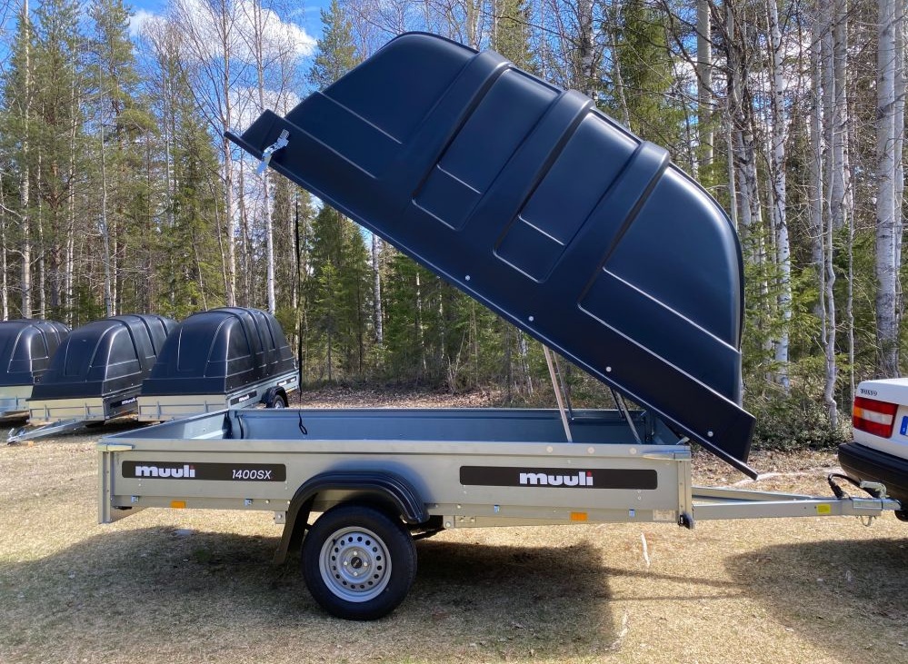 Kåpsläp Muuli 1400SX + Jaxal 125cm (EU-Trailer/80 Km/h) - 8