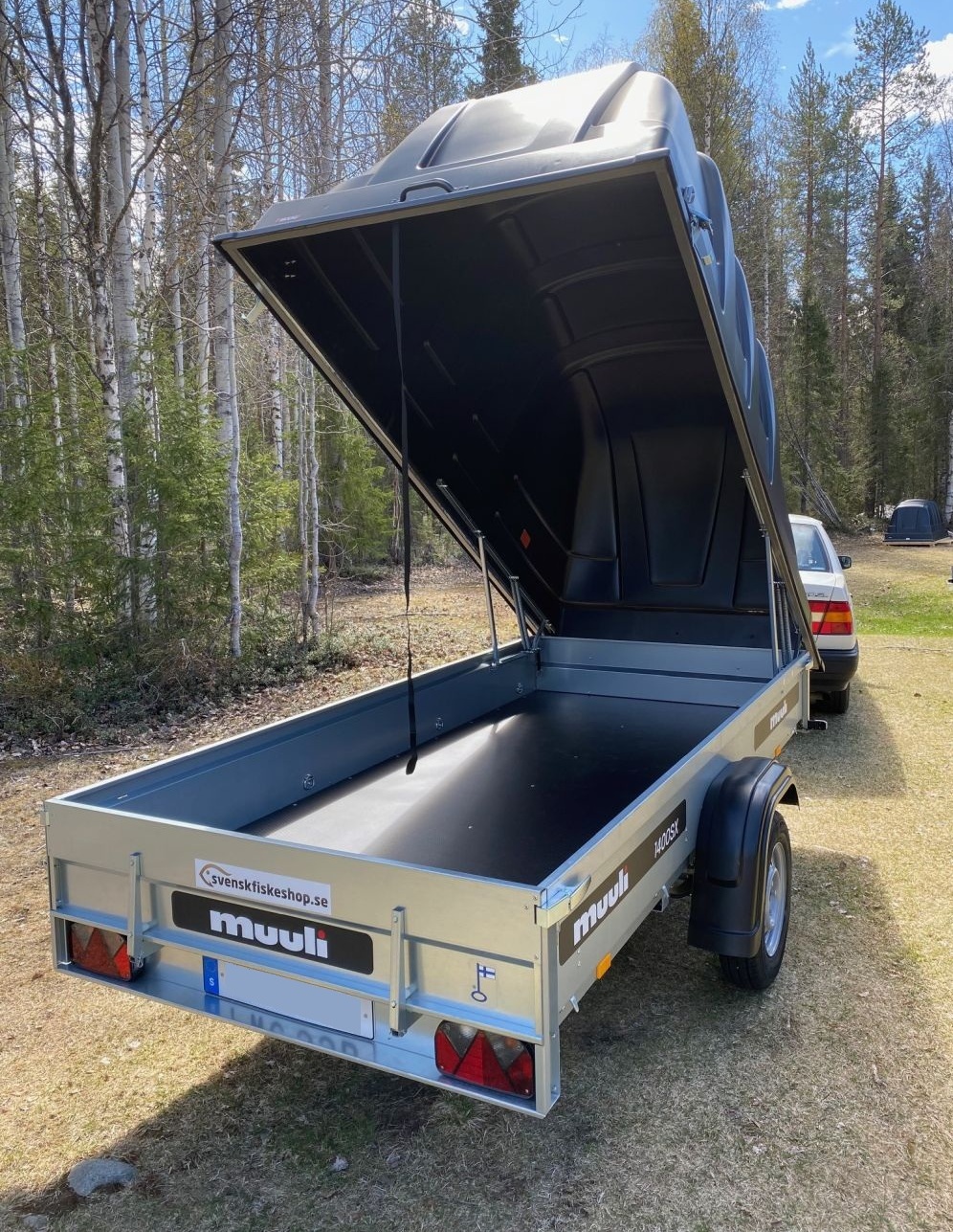 Kåpsläp Muuli 1400SX + Jaxal 125cm (EU-Trailer/80 Km/h) - 9