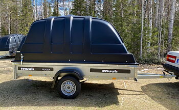Kåpsläp Muuli 1400SX + Jaxal 125cm (EU-Trailer/80 Km/h)