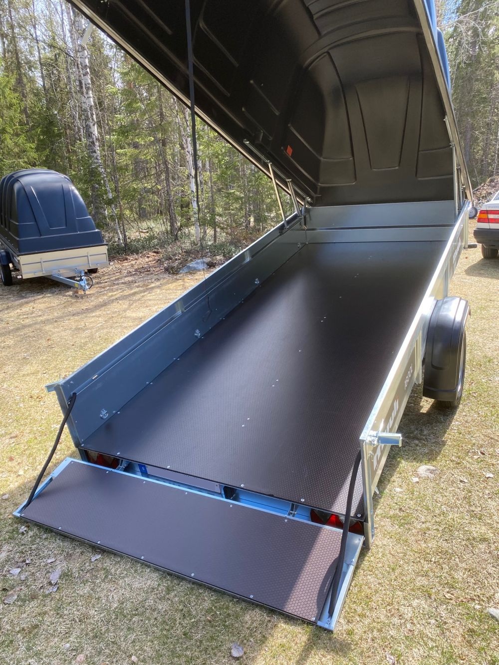 Kåpsläp Muuli 1600L + Jaxal 125cm (EU-Trailer/80 Km/h) - 11