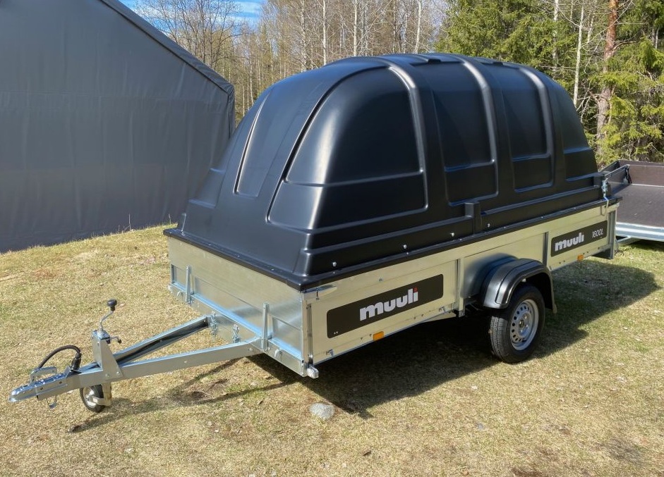 Kåpsläp Muuli 1600L + Jaxal 125cm (EU-Trailer/80 Km/h) - 6