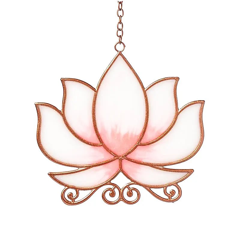 Fönsterhängare lotus Rosa
