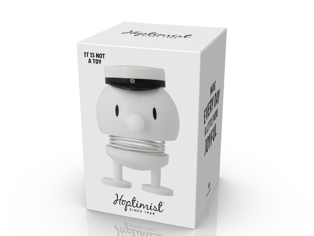 Hoptimist Swedish Student Bumble Hoptimist 4,5 x 5,9 x 7,5 cm S White/vit - 2