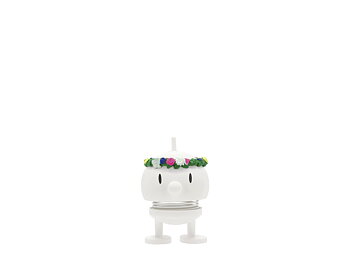 Hoptimist Midsommar Bumble Hoptimist 4,5 x 5,9 x 7,5 cm S White/vit