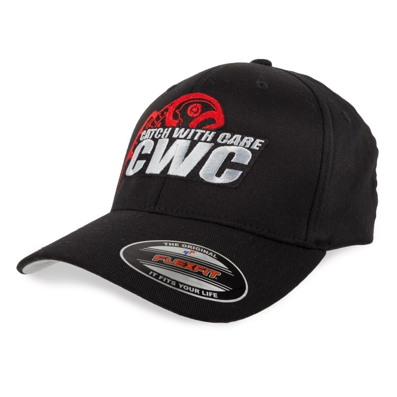 CWC Flexfit Cap Black CWC Logo – L/XL