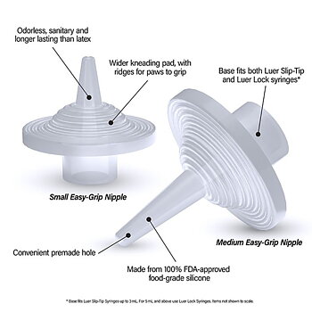 Nappset Easy-Grip med spruta