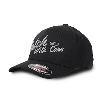 CWC Flexfit Cap Black Text - L/XL