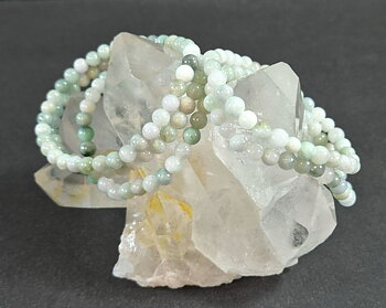Burma Jade Armband - 6mm Pärlor