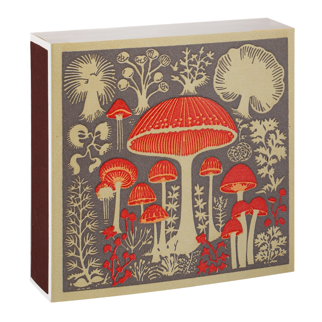 Tändsticksask Mushroom Matches