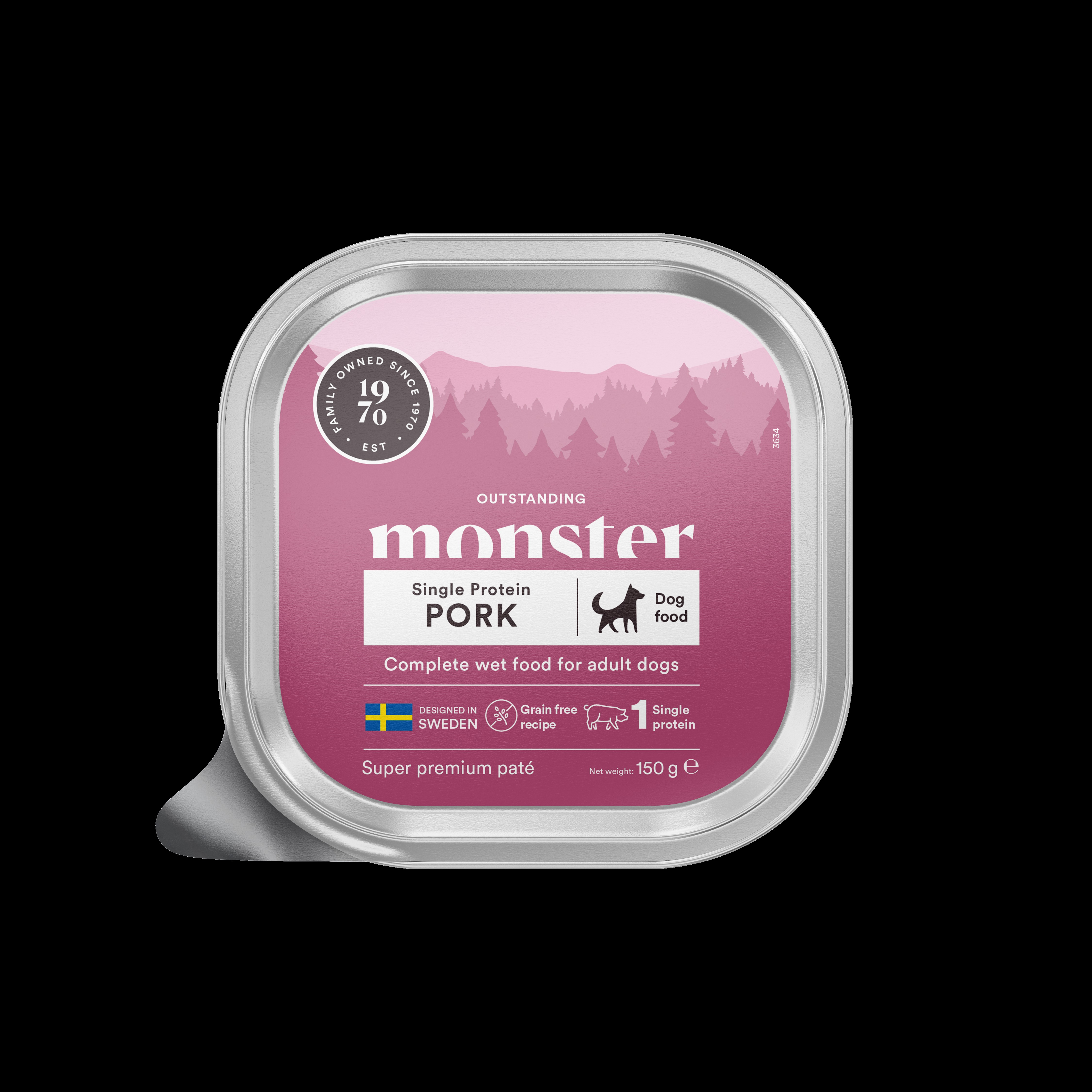 Monster Dog Adult Pork Paté 150g