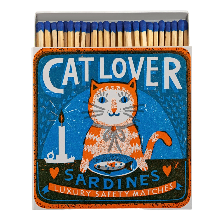 Tändsticksask Cat Lover Sardines Matches