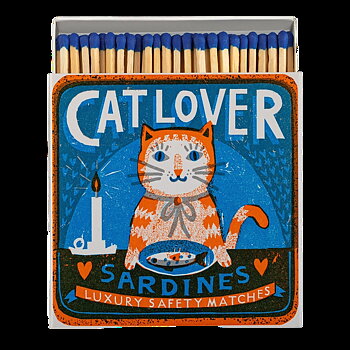 Tändsticksask Cat Lover Sardines Matches