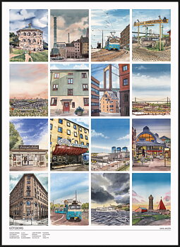 Göteborg (29,7 x 42 cm)