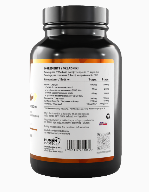 Omega 3-6-9 - 100 kapslar - 3