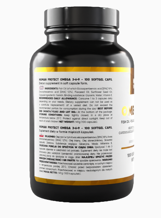 Omega 3-6-9 - 100 kapslar - 2