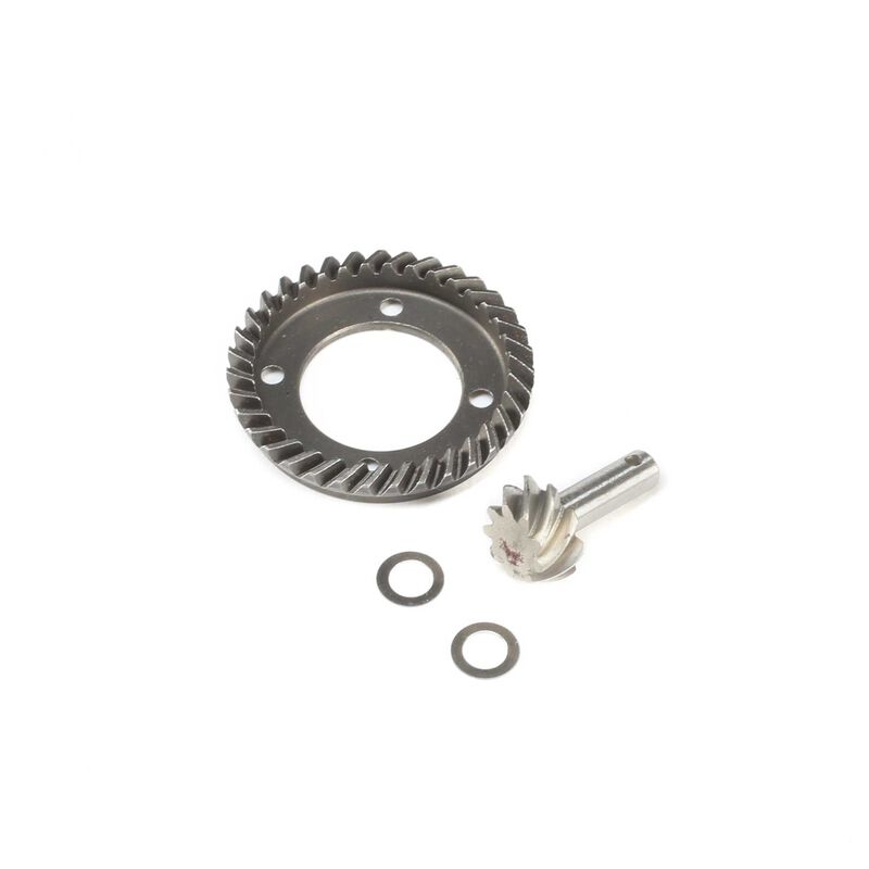 LOSI Front Ring and Pinion Gear Set: TENACITY ALL