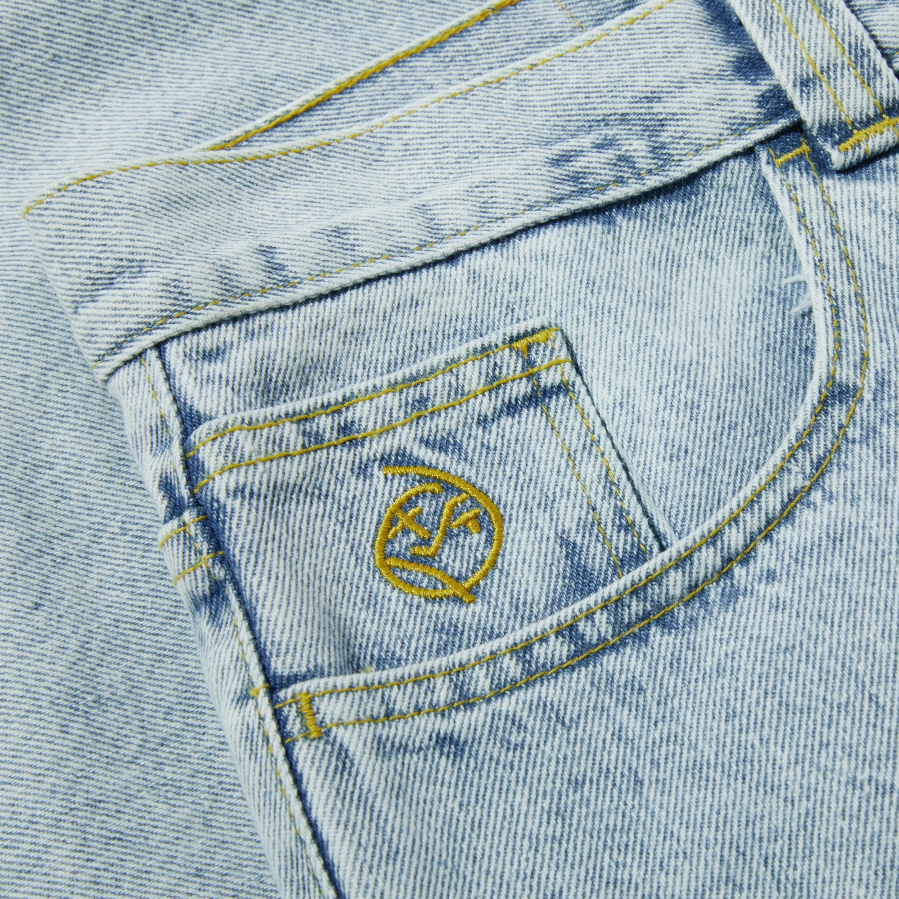 Polar Skate Co. Big Boy Shorts Light Blue - 4