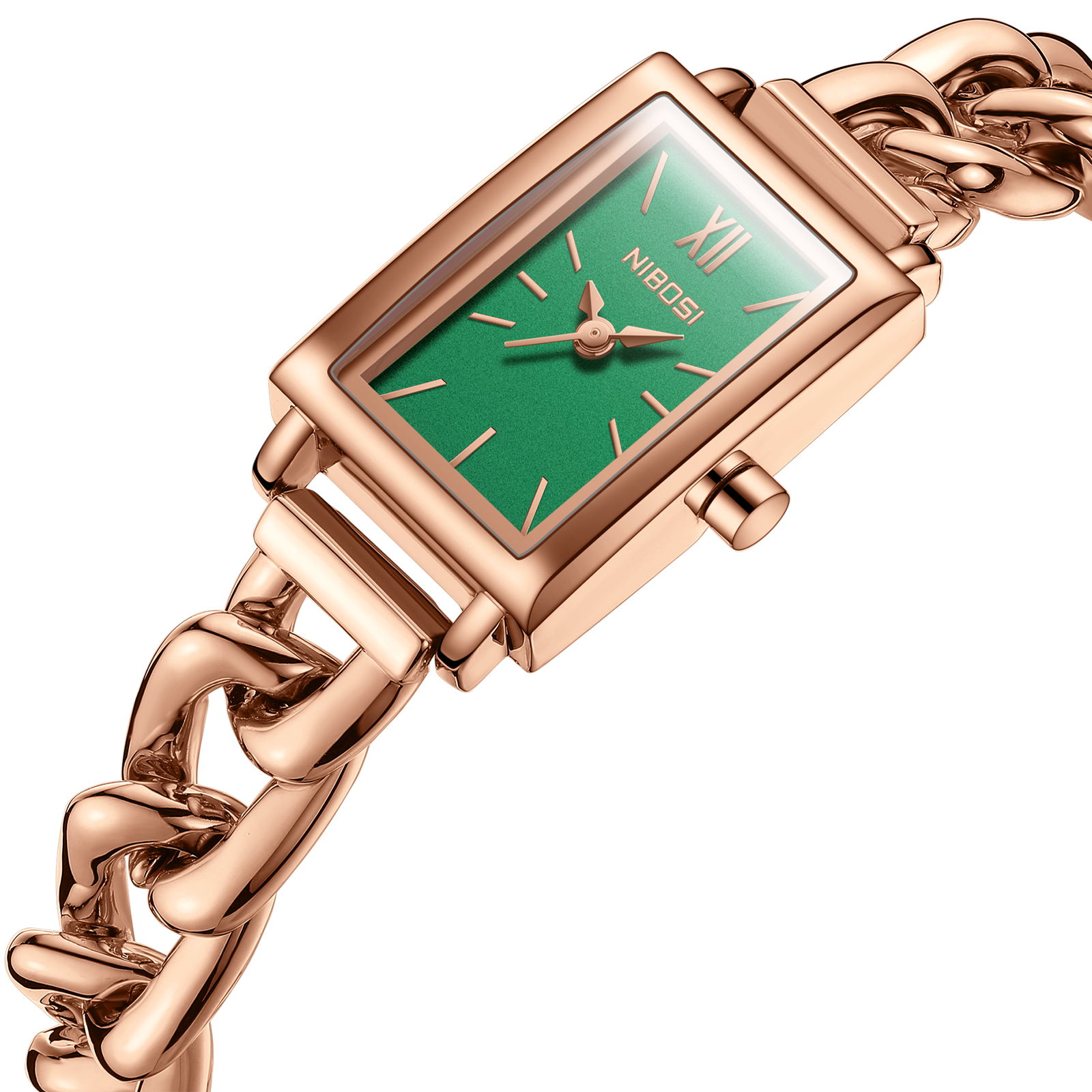 Nibosi Montrelle Rose Gold Green - 2