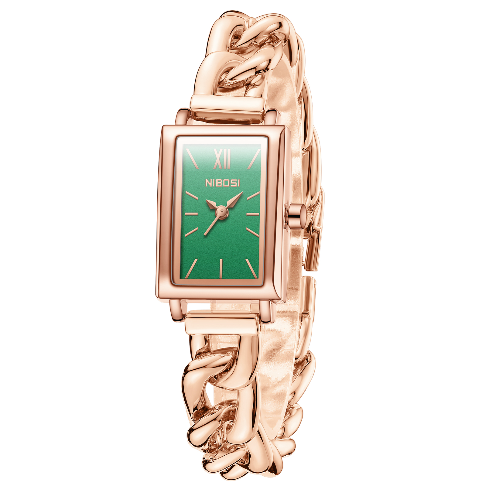 Nibosi Montrelle Rose Gold Green - 3