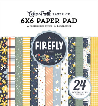 Echo Park-Firefly 6x6 Inch Paper Pad