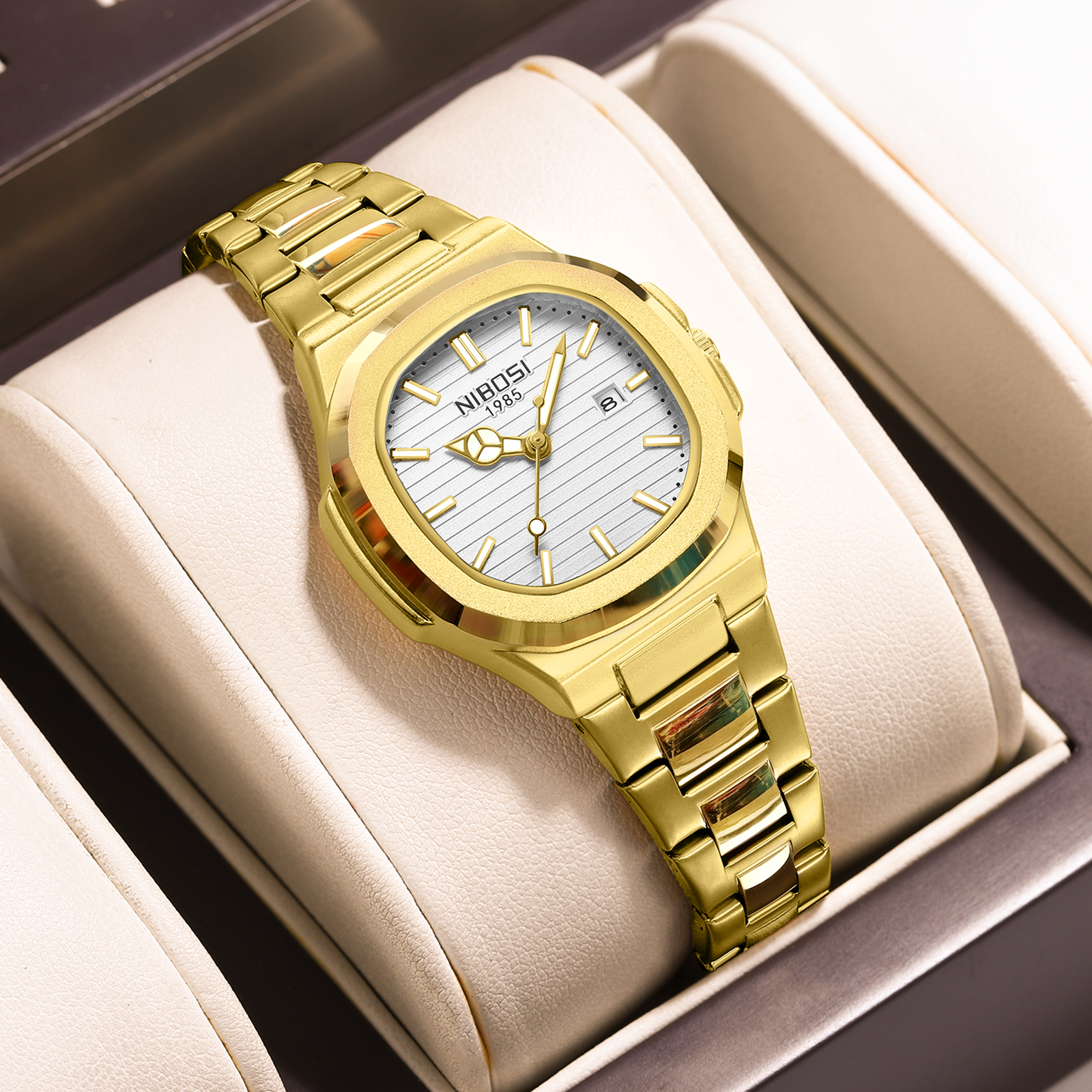 Nibosi Astronaut Ladies Gold Silver - 5