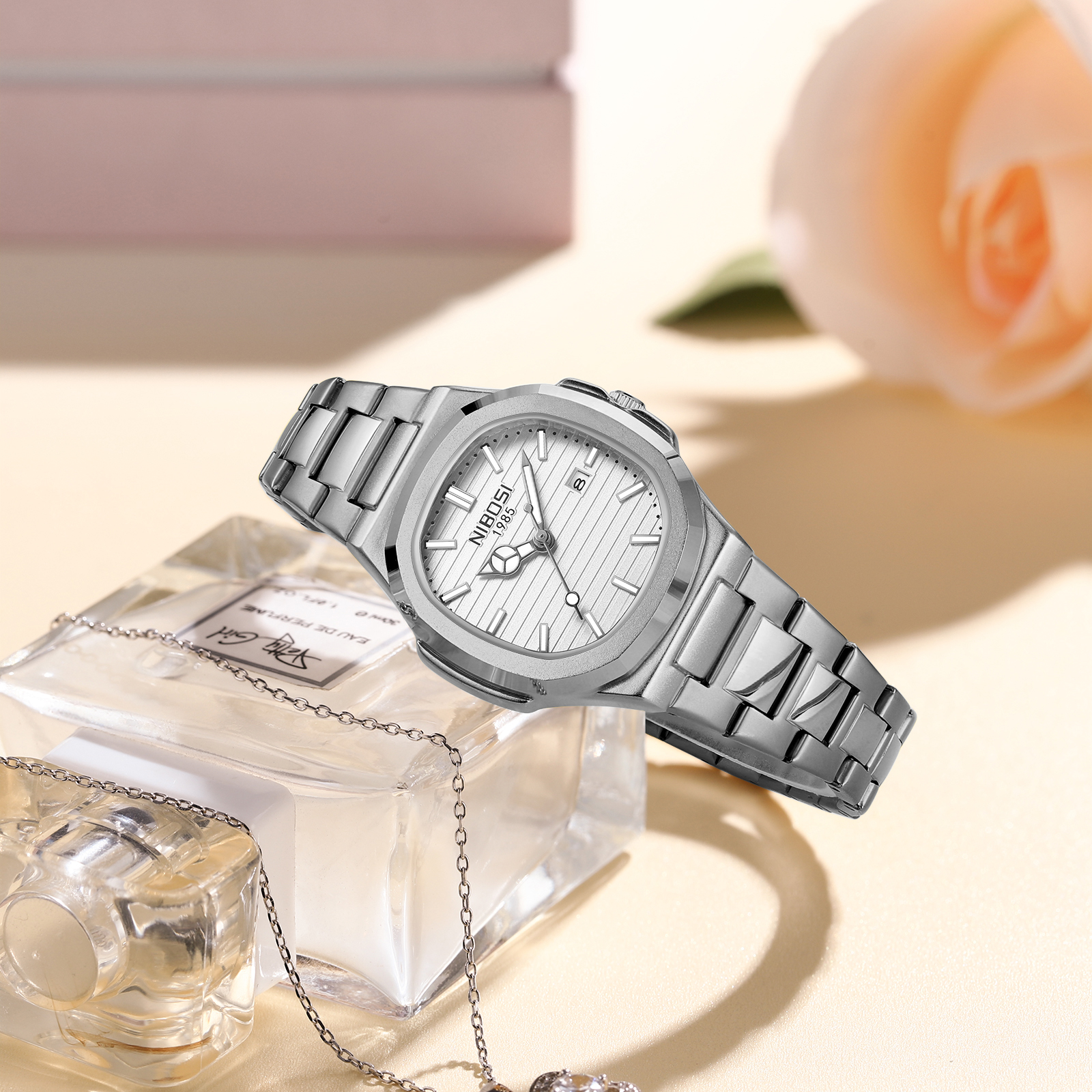 Nibosi Astronaut Ladies Silver - 4
