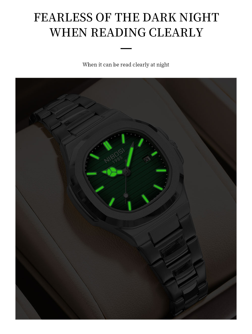 Nibosi Astronaut Ladies Silver Green - 10