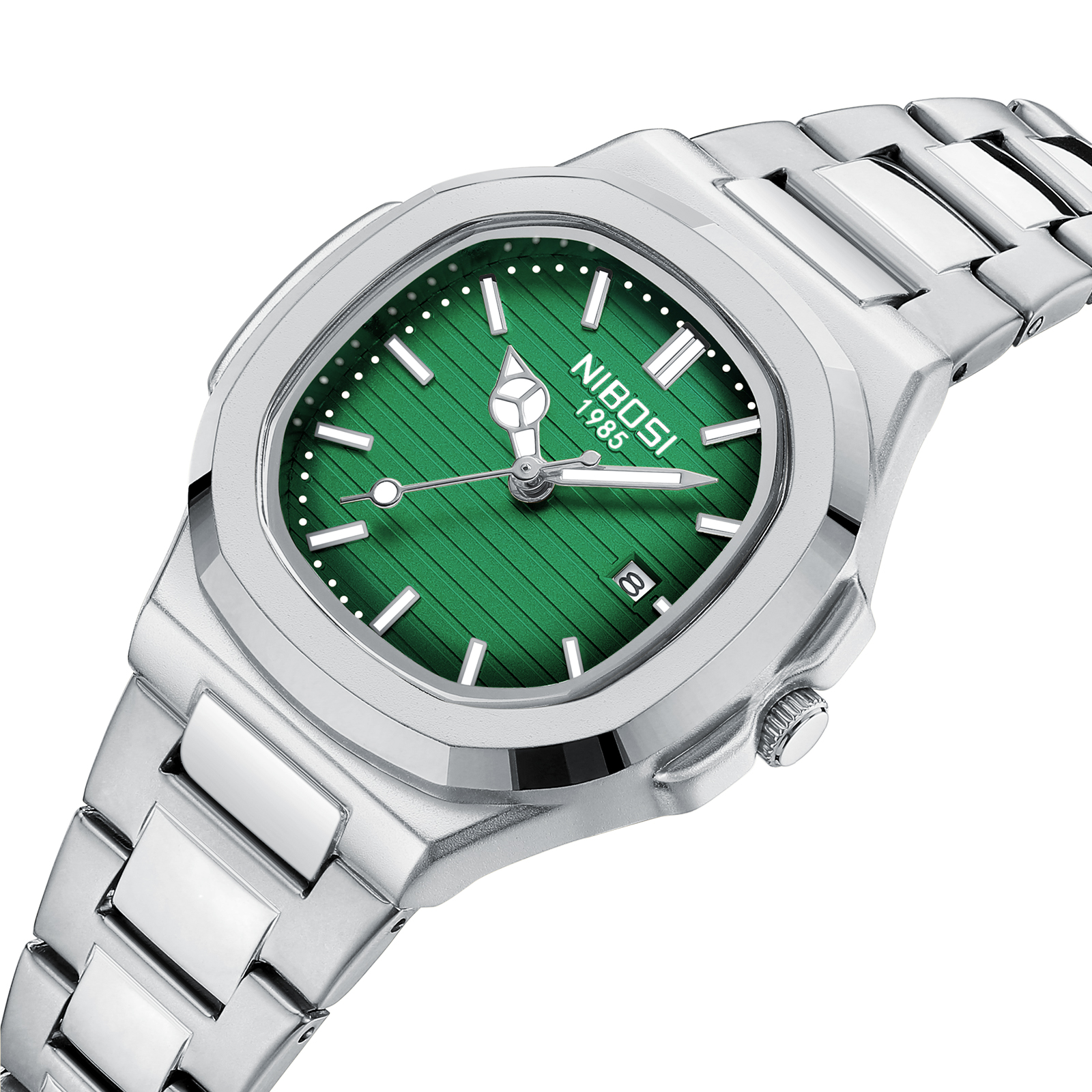 Nibosi Astronaut Ladies Silver Green - 2